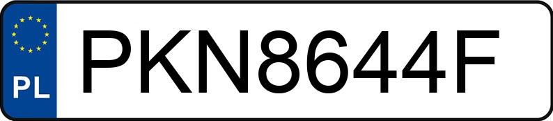 Numer rejestracyjny PKN 8644F posiada AUDI A3 - PKN8644F Numer rejestracyjny PKN 8644F posiada AUDI A3 - PKN8644F