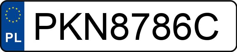 Numer rejestracyjny PKN 8786C posiada AUDI A4 LIMOUSINE - PKN8786C