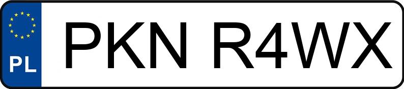 Numer rejestracyjny PKN R4WX posiada RENAULT Wind MR`10 E5 1.6 - PKNR4WX Numer rejestracyjny PKN R4WX posiada RENAULT Wind MR`10 E5 1.6 - PKNR4WX