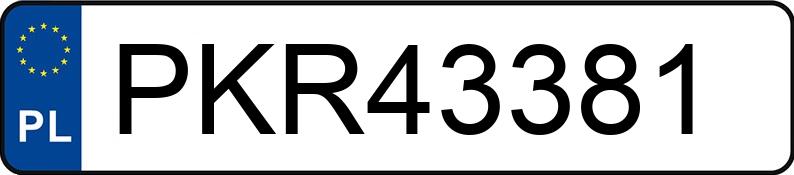 Numer rejestracyjny PKR 43381 posiada RENAULT Megane Coupe dCi MR`09 E4 Dynamique 110 FAP - PKR43381