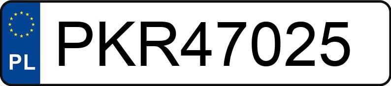 Numer rejestracyjny PKR 47025 posiada AUDI A4 Avant 1.8 TFSI MR`12 E5 B8 A4 Avant 1.8 TFSI MR`12 E5 B8 - PKR47025