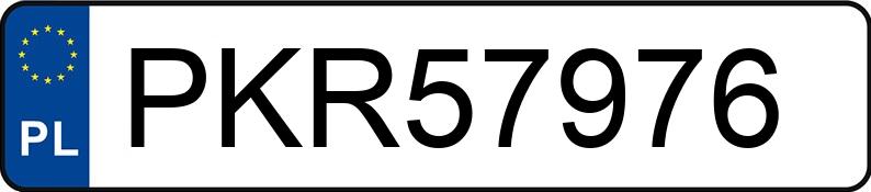 Numer rejestracyjny PKR 57976 posiada RENAULT MEGANE SCENIC 1.9 DCI - PKR57976