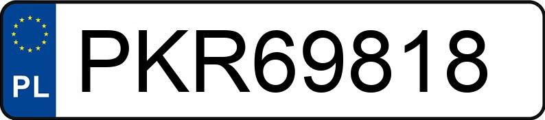 Numer rejestracyjny PKR 69818 posiada PEUGEOT 508 - PKR69818