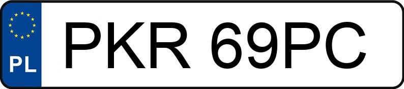Numer rejestracyjny PKR 69PC posiada ZETOR Z 7245 Z 7245 - PKR69PC