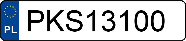 Numer rejestracyjny PKS 13100 posiada NISSAN 200 - PKS13100