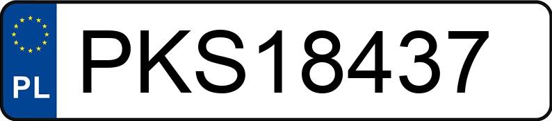 Numer rejestracyjny PKS 18437 posiada HYUNDAI Getz 1.1 MR`03 E3 Comfort - PKS18437