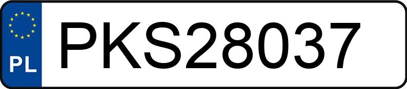 Numer rejestracyjny PKS 28037 posiada VOLKSWAGEN Passat GP 1.6 MR`00 E3 Comfortline - PKS28037