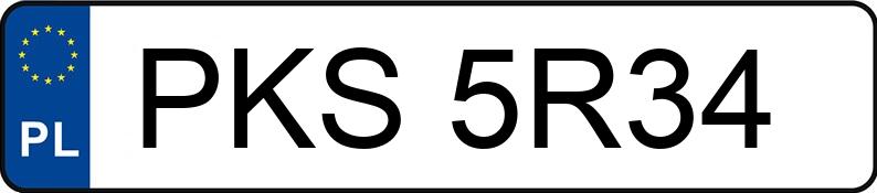 Numer rejestracyjny PKS 5R34 posiada VOLKSWAGEN JETTA - PKS5R34