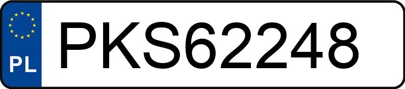 Numer rejestracyjny PKS 62248 posiada AUDI Q3 - PKS62248