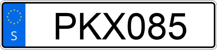 Numer rejestracyjny PKX085 posiada Volvo FH16