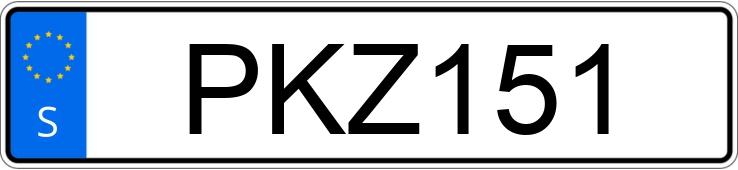 Numer rejestracyjny PKZ151 posiada Honda CRF1000