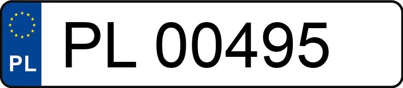 Numer rejestracyjny PL 00495 posiada JELCZ 120 M - PL00495