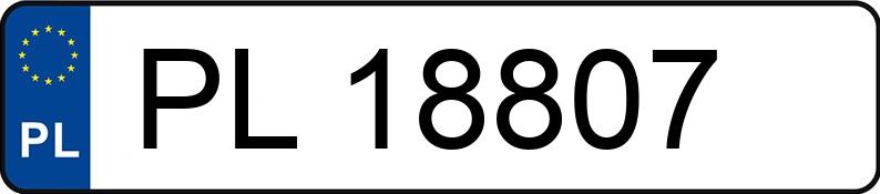 Numer rejestracyjny PL 18807 posiada RENAULT CLIO - PL18807 Numer rejestracyjny PL 18807 posiada RENAULT CLIO - PL18807