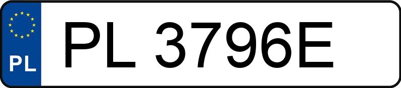 Numer rejestracyjny PL 3796E posiada FORD FOCUS - PL3796E Numer rejestracyjny PL 3796E posiada FORD FOCUS - PL3796E