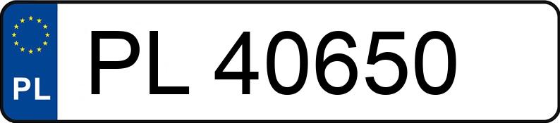 Numer rejestracyjny PL 40650 posiada RENAULT CLIO - PL40650