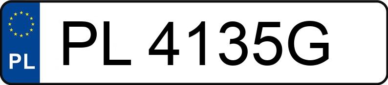 Numer rejestracyjny PL 4135G posiada RENAULT MASTER - PL4135G Numer rejestracyjny PL 4135G posiada RENAULT MASTER - PL4135G