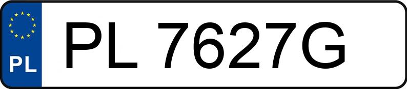 Numer rejestracyjny PL 7627G posiada VOLKSWAGEN PASSAT - PL7627G