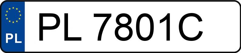 Numer rejestracyjny PL 7801C posiada IVECO AS440 - PL7801C