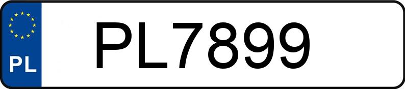 Il numero di registrazione PL 7899 ha SIMSON Skutery S 53 - PL7899