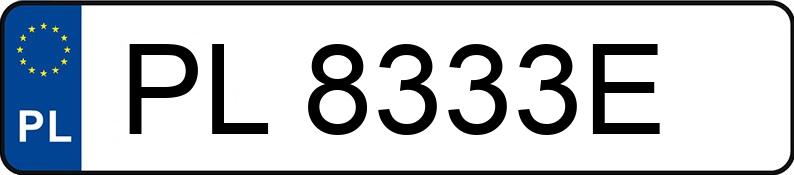 Numer rejestracyjny PL 8333E posiada MERCEDES-BENZ 1842 Actros E6 18.0t 1842 LS - PL8333E