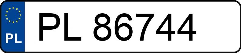 Numer rejestracyjny PL 86744 posiada PEUGEOT/JEGGER BOXER - PL86744