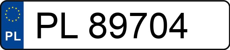 Numer rejestracyjny PL 89704 posiada TOYOTA Yaris 1.4 Diesel MR`06 E4 Luna A/C - PL89704