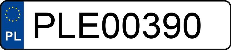 Registreringsnummeret PLE 00390 har FIAT Punto II 1.2 16V Kat. ELX Aut. - PLE00390 Registreringsnummeret PLE 00390 har FIAT Punto II 1.2 16V Kat. ELX Aut. - PLE00390