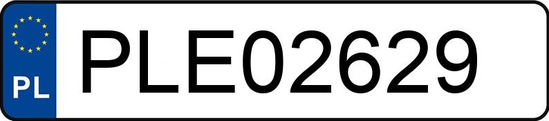 Numer rejestracyjny PLE 02629 posiada SEAT Ibiza 1.4 MR`02 E3 6L Stylance Aut. - PLE02629