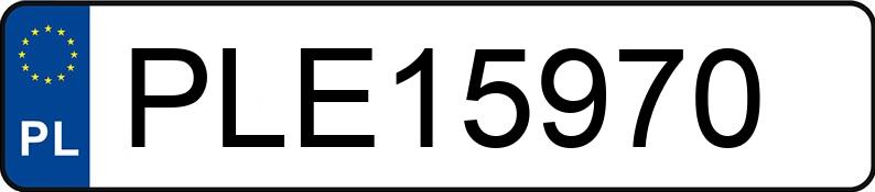 Numer rejestracyjny PLE 15970 posiada FORD FIESTA - PLE15970