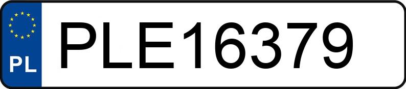 Numer rejestracyjny PLE 16379 posiada BMW 530 D - PLE16379