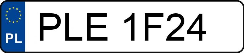 Numer rejestracyjny PLE 1F24 posiada RENAULT Scenic 1.9 DTI MR`99 E3 Scenic 1.9 DTI MR`99 E3 - PLE1F24