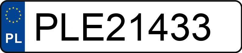 Numer rejestracyjny PLE 21433 posiada VOLKSWAGEN Tiguan 2.0 Diesel DPF MR`12 E5 Trend & Fun - PLE21433