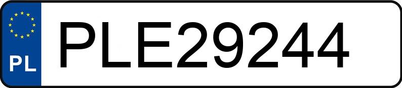 Numer rejestracyjny PLE 29244 posiada BMW 645Ci Coupe MR`03 E3 E63 645Ci Coupe MR`03 E3 E63 - PLE29244