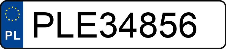 Numer rejestracyjny PLE 34856 posiada SEAT Ibiza 1.4 MR`02 E3 6L SportRider Cool II - PLE34856 Numer rejestracyjny PLE 34856 posiada SEAT Ibiza 1.4 MR`02 E3 6L SportRider Cool II - PLE34856