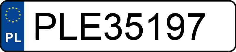 Numer rejestracyjny PLE 35197 posiada PEUGEOT PARTNER 190C 1.6HDI - PLE35197 Numer rejestracyjny PLE 35197 posiada PEUGEOT PARTNER 190C 1.6HDI - PLE35197