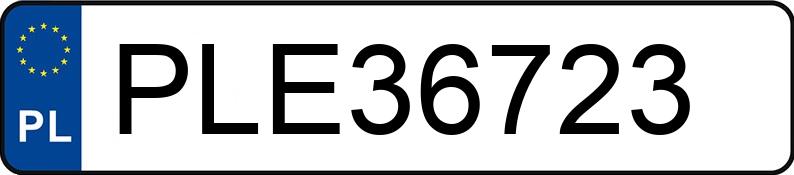 El número de registro PLE 36723 tiene BMW M 5 4.4 MR`10 E5 F10 Aut. - PLE36723