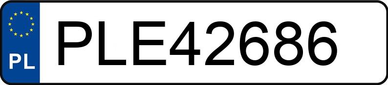Numer rejestracyjny PLE 42686 posiada VOLKSWAGEN Golf VI 2.0 TDI MR`08 E5 Highline - PLE42686 Numer rejestracyjny PLE 42686 posiada VOLKSWAGEN Golf VI 2.0 TDI MR`08 E5 Highline - PLE42686