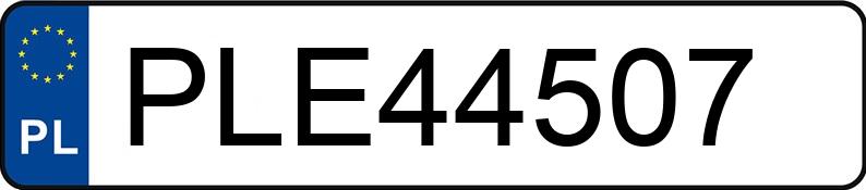 Numer rejestracyjny PLE 44507 posiada RENAULT Twingo 1.2 MR`08 E4 Miss Sixty - PLE44507