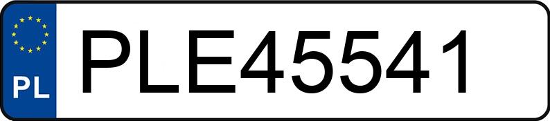 Numer rejestracyjny PLE 45541 posiada SEAT Leon 2.0 TDI-CR MR`13 E5 5F FR S&S - PLE45541