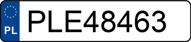 Numer rejestracyjny PLE 48463 posiada FORD TRANSIT CUSTOM - PLE48463 Numer rejestracyjny PLE 48463 posiada FORD TRANSIT CUSTOM - PLE48463
