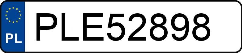 Numer rejestracyjny PLE 52898 posiada MAN 14.284 LE-B E2 14.0t LK - PLE52898 Numer rejestracyjny PLE 52898 posiada MAN 14.284 LE-B E2 14.0t LK - PLE52898