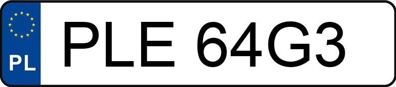 Numer rejestracyjny PLE 64G3 posiada FIAT Punto Evo 1.6 16V M-jet MR`09 E5 Sport - PLE64G3