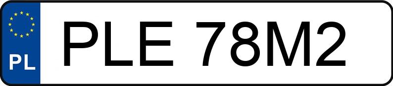 Numer rejestracyjny PLE 78M2 posiada OPEL Movano 1.9 CDTI E3 2.8t L1H1 - PLE78M2 Numer rejestracyjny PLE 78M2 posiada OPEL Movano 1.9 CDTI E3 2.8t L1H1 - PLE78M2
