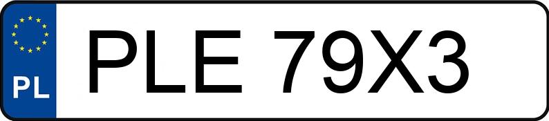 Numer rejestracyjny PLE 79X3 posiada FARMTRAC 685 DT - PLE79X3