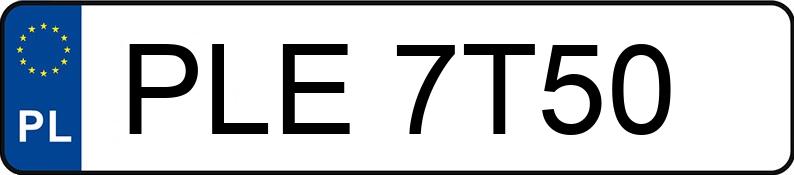 Numer rejestracyjny PLE 7T50 posiada HONDA CR-V 2.2 DTEC MR`13 E5 Comfort 4WD - PLE7T50