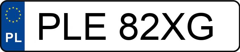 Numer rejestracyjny PLE 82XG posiada AUDI A3 2.0 TDi MR`06 E4 8P Ambiente - PLE82XG Numer rejestracyjny PLE 82XG posiada AUDI A3 2.0 TDi MR`06 E4 8P Ambiente - PLE82XG