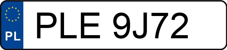Numer rejestracyjny PLE 9J72 posiada DAIMLER-BENZ 303-11 R - PLE9J72