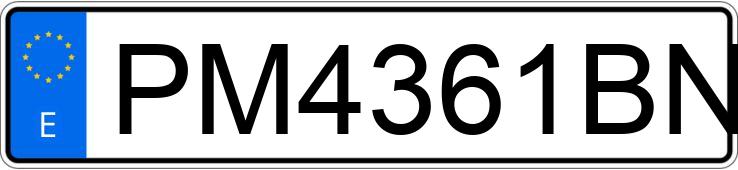 Numer rejestracyjny PM4361BN posiada RENAULT CLIO Numer rejestracyjny PM4361BN posiada RENAULT CLIO