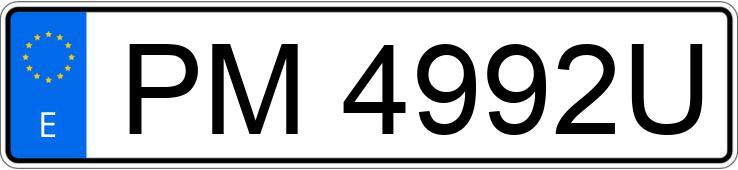 Numer rejestracyjny PM4992U posiada RENAULT 5 Numer rejestracyjny PM4992U posiada RENAULT 5