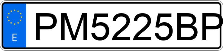 Numer rejestracyjny PM5225BP posiada CITROEN AX Numer rejestracyjny PM5225BP posiada CITROEN AX